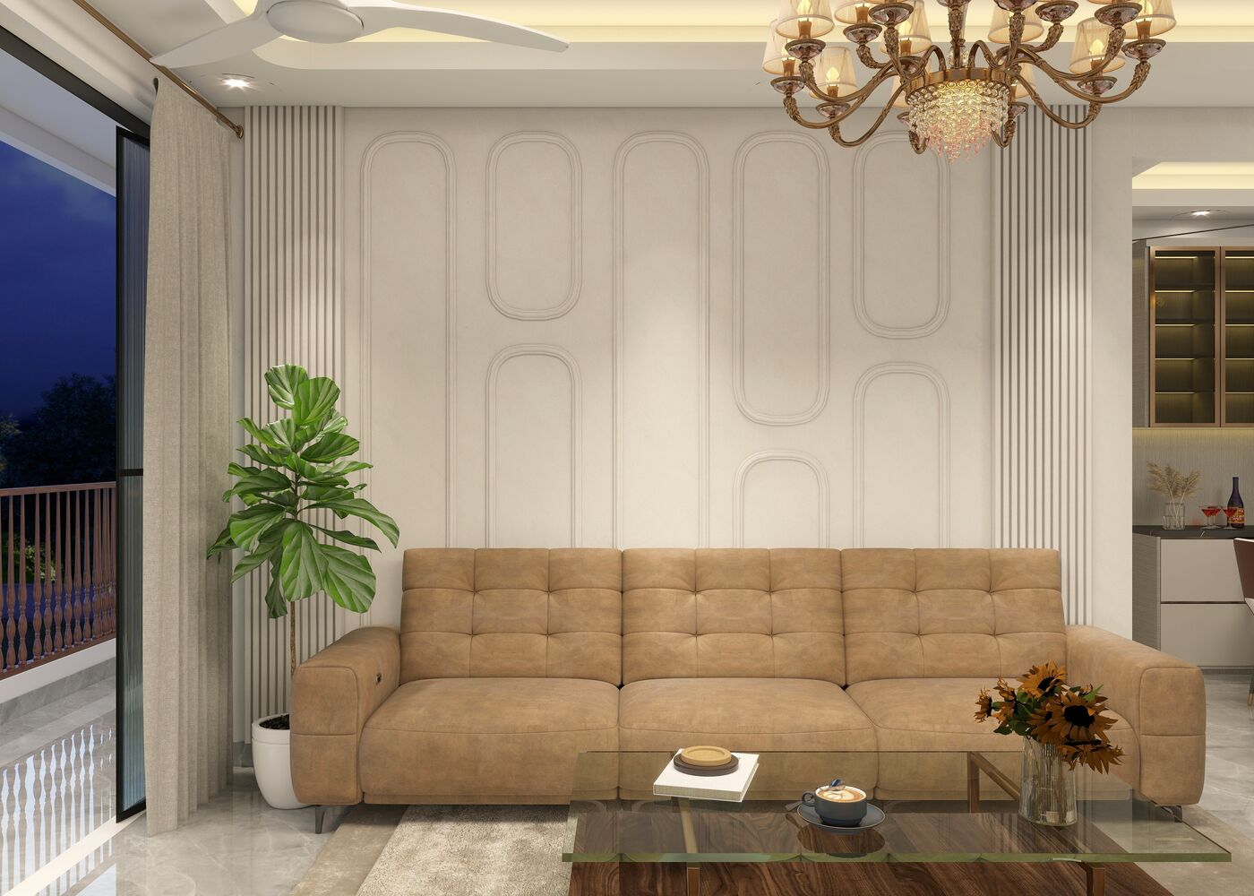 Living room interior